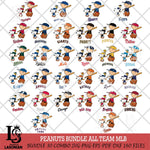 Peanuts Top Sport MLB Svg Eps Dxf Png File,Big Bundle MLB File Cut,Digital Download,Instant Download,MLB Svg Files