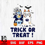 Penn State Nittany Lions Bluey Trick or Treat Halloween Svg Eps Dxf Png File, Digital Download, Instant Download