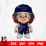 Penn State Nittany Lions Chucky Football Horror Halloween Svg Eps Dxf Png File, NCAA svg, Digital Download, Instant Download