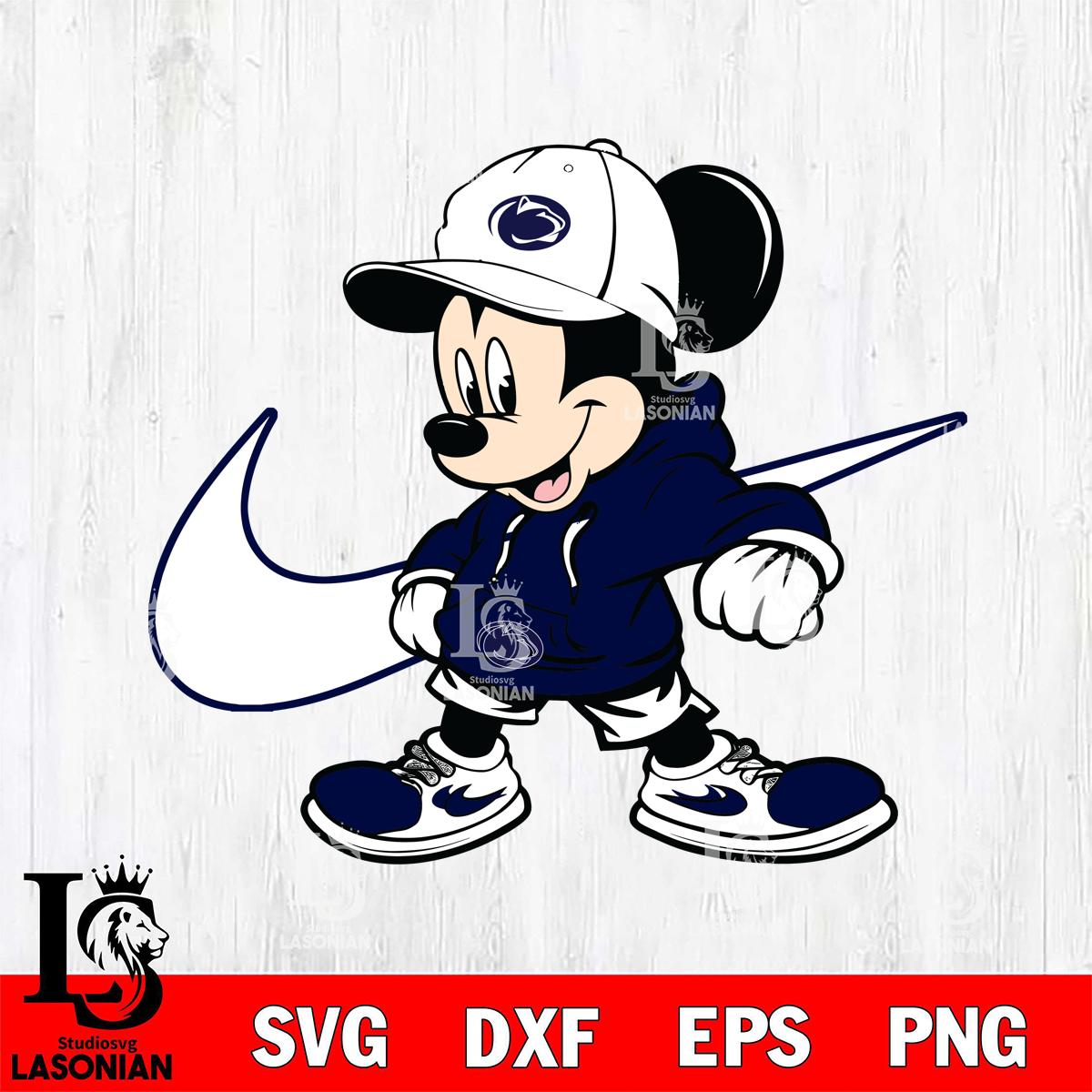 Penn State Nittany Lions Cool Mickey Mouse – lasoniansvg