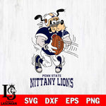 Penn State Nittany Lions Goofy Sport Football SVG DXF EPS PNG FILE,NCAA svg ,Football Digital Download,Instant Download, Silhouette