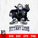 Penn State Nittany Lions Jason Voorhees Halloween SVG Svg Eps Dxf Png File, Digital Download, Instant Download