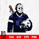 Penn State Nittany Lions Jason Voorhees Horror 2 Svg Eps Dxf Png File, NCAA svg, Digital Download, Instant Download
