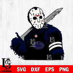 Penn State Nittany Lions Jason Voorhees Horror 7 Svg Eps Dxf Png File, NCAA svg, Digital Download, Instant Download