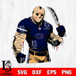 Penn State Nittany Lions Jason Voorhees Horror 8 Svg Eps Dxf Png File, NCAA svg, Digital Download, Instant Download