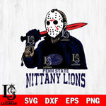 Penn State Nittany Lions Jason Voorhees Horror Halloween Svg Eps Dxf Png File, NCAA svg, Digital Download, Instant Download