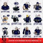 Penn State Nittany Lions Jason Voorhees NCAA Bundle 12 SVG Svg Eps Dxf Png File, Digital Download