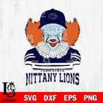 Penn State Nittany Lions Pennywise Horror Sport 2 Svg Eps Dxf Png File, Digital Download