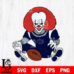 Penn State Nittany Lions Pennywise Horror Sport 6 Svg Eps Dxf Png File, Digital Download
