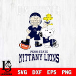 Penn State Nittany Lions Snoopy Dont mess with SVG DXF EPS PNG FILE,Snoopy File Cut, NCAA Digital Download,Instant Download,Christmas Silhouette