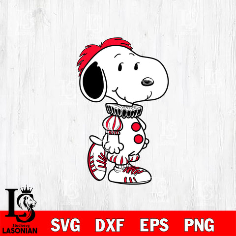 Pennywise Snoopy SVG DXF EPS PNG FILE, Halloween File Cut, Digital Download,Instant Download, Silhouette, Cricut