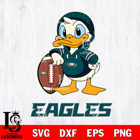 Philadelphia Eagles Donald Duck Cool Sport Cricut, NFL SVG DXF EPS PNG FILE, Digital Download,Instant Download, Silhouette