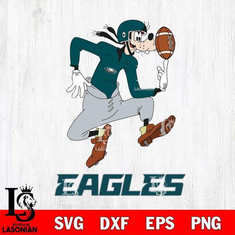 Philadelphia Eagles Goofy Circus Football SVG DXF EPS PNG FILE,NFL Cricut ,Football Digital Download,Instant Download, Silhouette