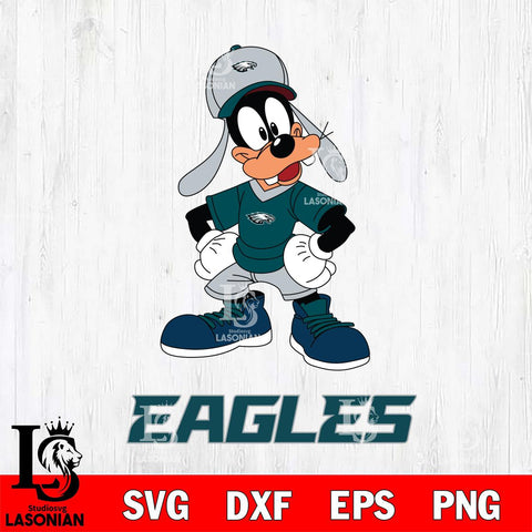 Philadelphia Eagles Goofy Football Cricut, NFL SVG DXF EPS PNG FILE, Digital Download,Instant Download, Silhouette