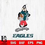 Philadelphia Eagles Goofy Player SVG DXF EPS PNG FILE,NFL Cricut ,Football Digital Download,Instant Download, Silhouette