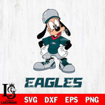 Philadelphia Eagles Goofy Sport SVG DXF EPS PNG FILE,NFL Cricut ,Football Digital Download,Instant Download, Silhouette