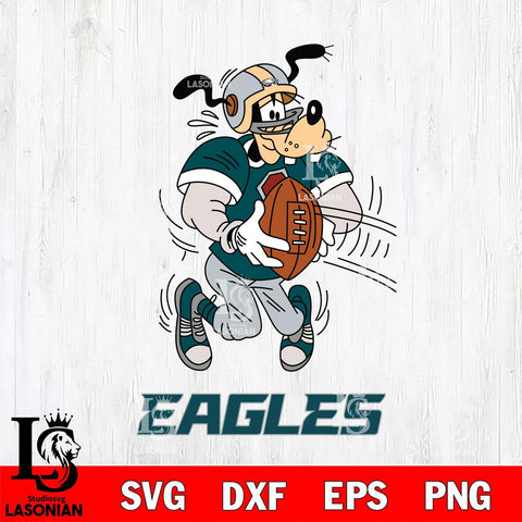 Philadelphia Eagles Goofy Sport Football SVG DXF EPS PNG FILE,NFL Cricut ,Football Digital Download,Instant Download, Silhouette