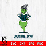 Philadelphia Eagles Grinch Leopard Coffee Svg Eps Dxf Png File, Digital Download, Instant Download