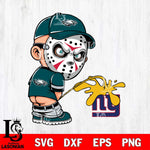 Philadelphia Eagles Jason Voorhees Piss On New York Giants Svg Eps Dxf Png File, Digital Download, Instant Download