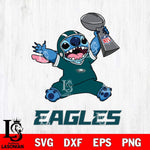 Philadelphia Eagles Stitch Champion SVG DXF EPS PNG FILE, Stitch File Cut,NFL Digital Download,Instant Download, Silhouette