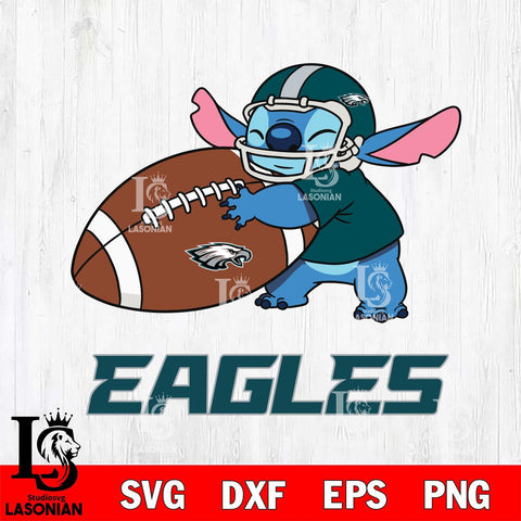 Philadelphia Eagles Stitch Sport SVG DXF EPS PNG FILE, Stitch File Cut,NFL Digital Download,Instant Download, Silhouette