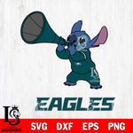Philadelphia Eagles Stitch vuvuzela SVG DXF EPS PNG FILE, NFL File Cut, Digital Download,Instant Download, Silhouette, Cricut