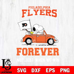 Philadelphia Flyers Snoopy and Charlie Brown Car Svg Eps Dxf Png File, Digital Download , Instant Download, Svg Files