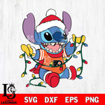 Philadelphia Flyers Stitch Christmas Lights Svg Eps Dxf Png File, Digital Download, Instant Download