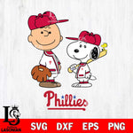 Philadelphia Phillies Peanuts Sport Svg Eps Dxf Png File, MLB File Cut,Digital Download,Instant Download,MLB Svg Files