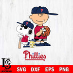 Philadelphia Phillies Peanuts baseball Svg Eps Dxf Png File, MLB File Cut,Digital Download,Instant Download,MLB Svg Files