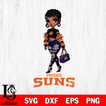 Phoenix Suns Beautiful Black Fan Girl