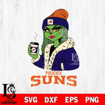 Phoenix Suns Girls Grinch Bougie Svg Eps Dxf Png File, Digital Download, Instant Download