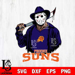 Phoenix Suns Jason Voorhees Horror 13 Svg Eps Dxf Png File, NBA svg, Digital Download, Instant Download