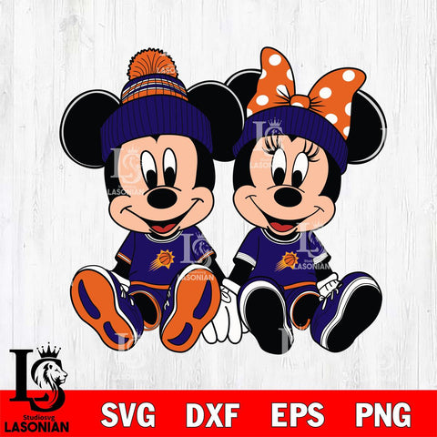 Phoenix Suns Mickey Minne 3 Nba Svg Eps Dxf Png File, NBA svg, Digital Download, Instant Download