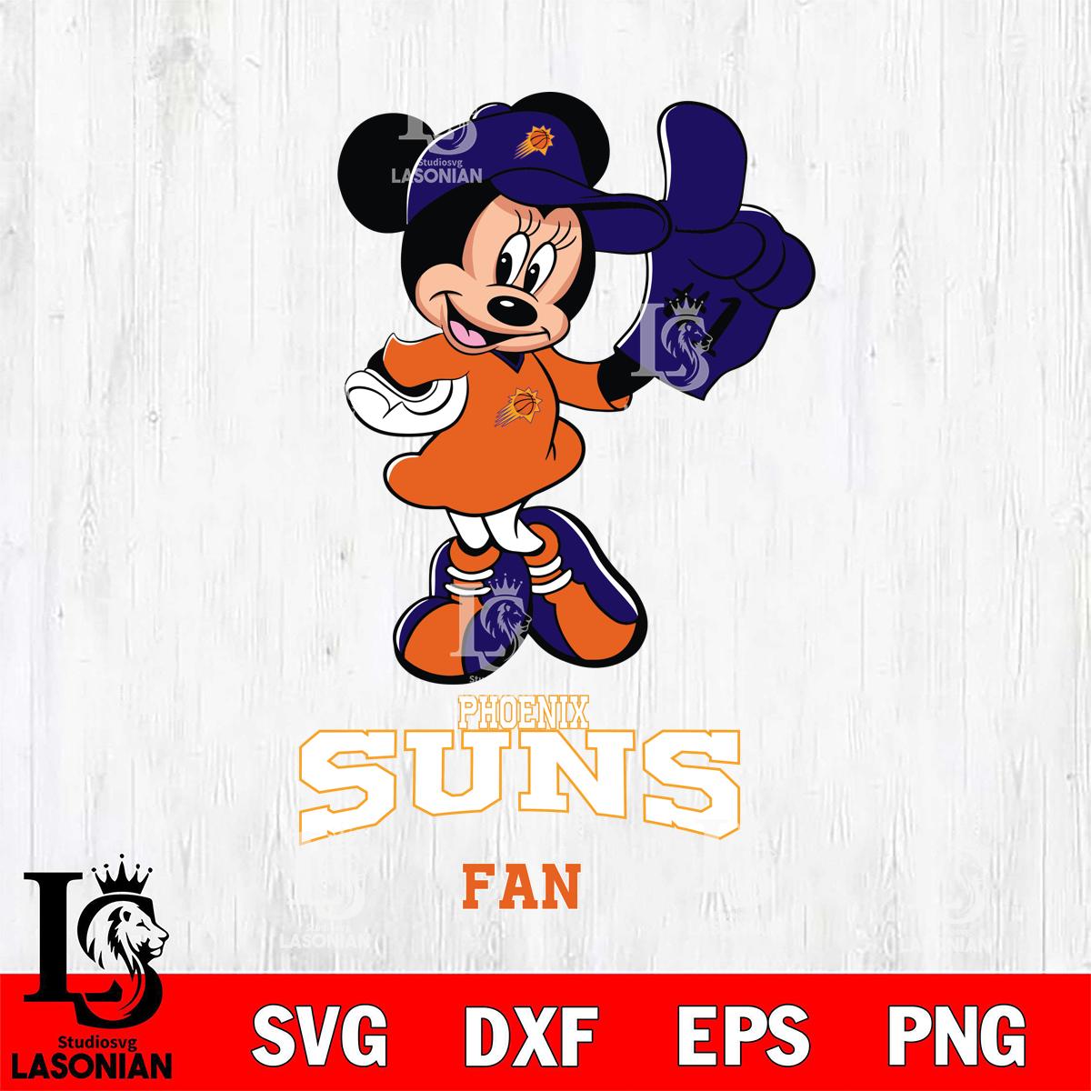 Phoenix Suns #1 Fan Minnie Mouse – lasoniansvg