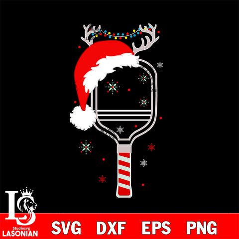Pickleball Player Reindeer Christmas SVG DXF EPS PNG FILE, Disney svg ,Christmas Digital Download,Instant Download, Silhouette