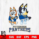 Pittsburgh Panthers Bluey Chilli Mode Dance Svg Eps Dxf Png File, Digital Download, Instant Download