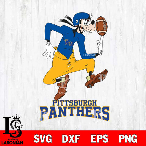 Pittsburgh Panthers Goofy Circus Football SVG DXF EPS PNG FILE,NCAA svg ,Football Digital Download,Instant Download, Silhouette