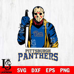 Pittsburgh Panthers Jason Voorhees 6 Svg Eps Dxf Png File, Digital Download