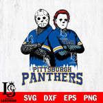 Pittsburgh Panthers Jason Voorhees 8 Svg Eps Dxf Png File, Digital Download
