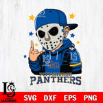 Pittsburgh Panthers Jason Voorhees Horror 9 Svg Eps Dxf Png File, NCAA svg, Digital Download, Instant Download