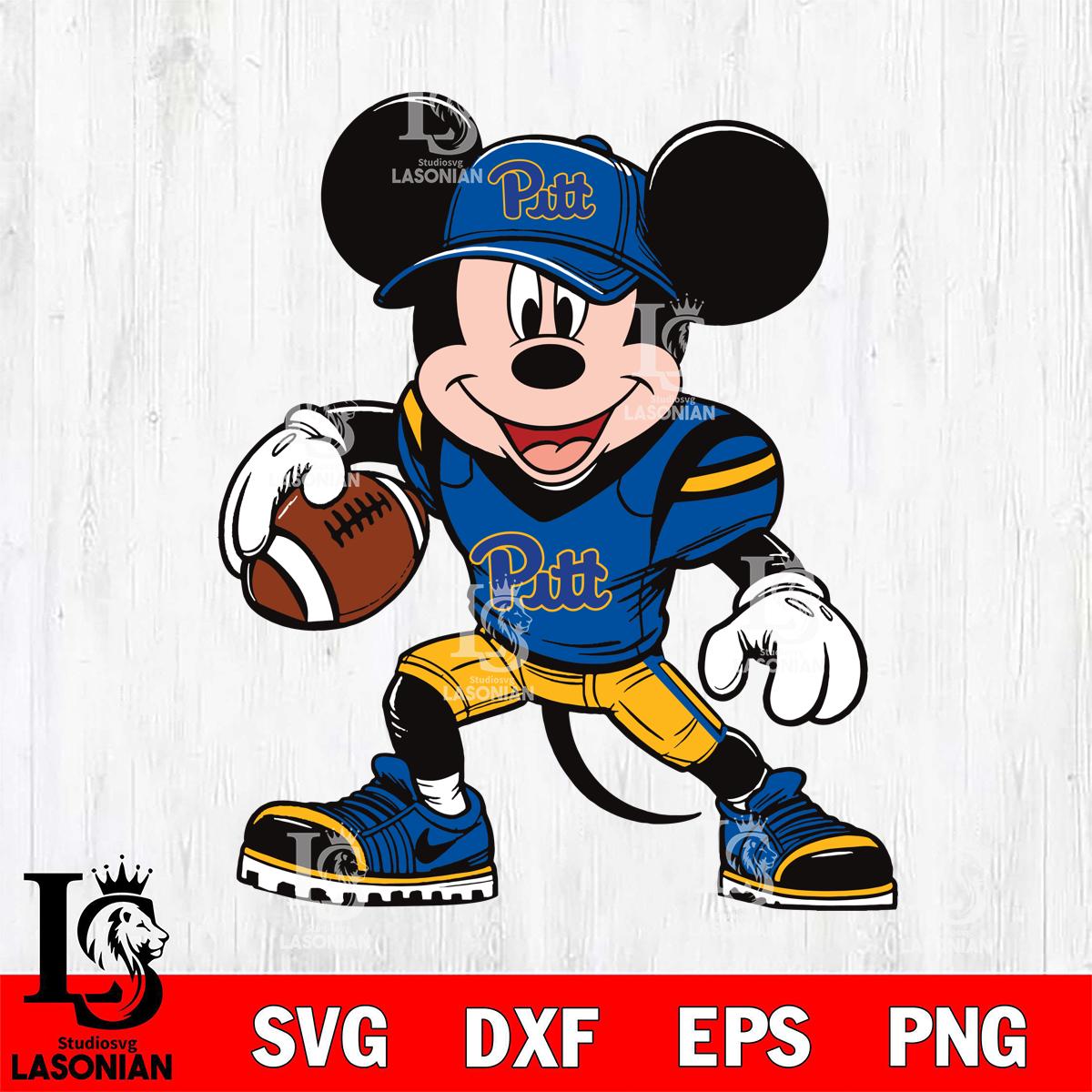 Pittsburgh Panthers Mickey Mouse – lasoniansvg