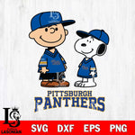 Pittsburgh Panthers Peanuts Snoopy Football SVG DXF EPS PNG FILE,Snoopy File Cut, NCAA Digital Download,Instant Download,Christmas Silhouette