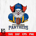 Pittsburgh Panthers Pennywise Horror Sport 9 Svg Eps Dxf Png File, Digital Download