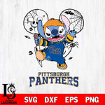 Pittsburgh Panthers Stitch Michael Halloween Svg Eps Dxf Png File, Digital Download, Instant Download