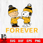 Pittsburgh Penguins Peanuts Forever not just when we win Svg Eps Dxf Png File, Digital Download , Instant Download, Svg Files