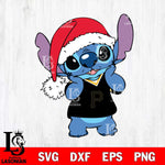 Pittsburgh Pirates Cute Stitch Christmas SVG DXF EPS PNG file, Cut file cricut, Instant Download
