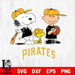 Pittsburgh Pirates Game the Peanuts Sport Svg Eps Dxf Png File, MLB File Cut,Digital Download,Instant Download,MLB Svg Files