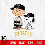 Pittsburgh Pirates Snoopy and Charlie brown Smile Sport Svg Eps Dxf Png File, MLB File Cut,Digital Download,Instant Download,MLB Svg Files