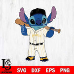 Pittsburgh Pirates Stitch Bat Shoulder SVG DXF EPS PNG FILE, MLB File Cut, Digital Download,Instant Download, Silhouette, Stitch Cricut